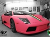 Matte Pink Lamborghini Murcielago at Italian Stampede 2012 013